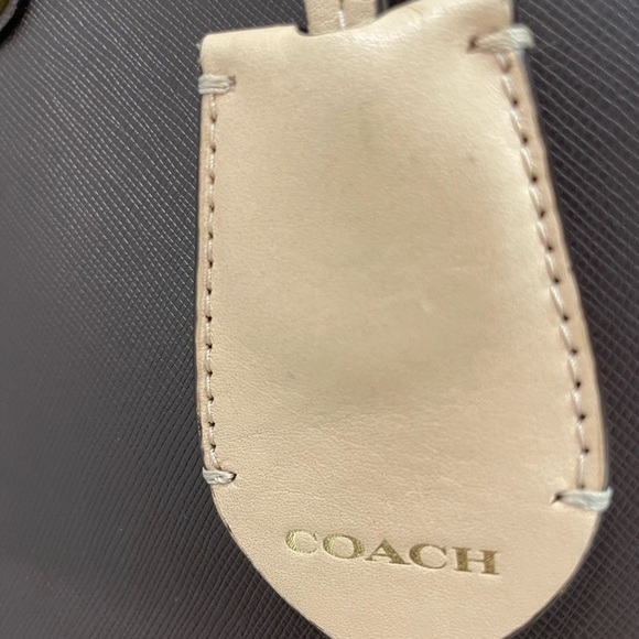Coach  Brown Classic Leather Tote - Picture 6 of 16